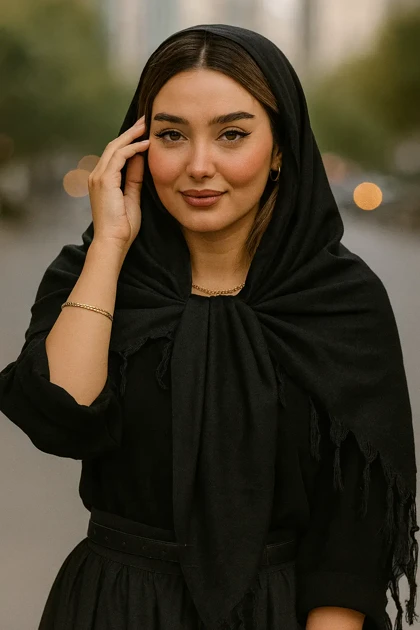 شال نخی ریشه سرخ‌پوستی | انتخابی خاص برای استایل مدرن و چهار فصل