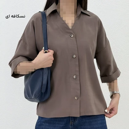 شومیز زنانه سیلک مودال VESTA | آی بولک