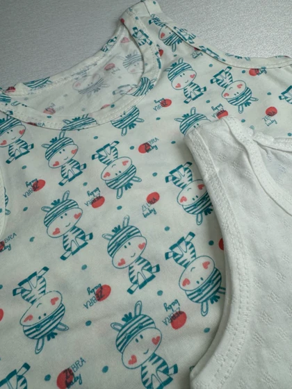 رکابی و شورت دخترانه