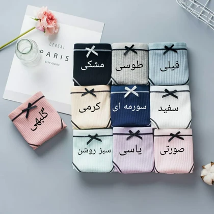 شورت کبریتی پاپیون دار - سایز 40 تا 42