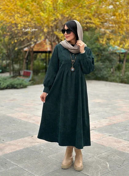 پیراهن مانتویی ترگل 2(ایراد دار)