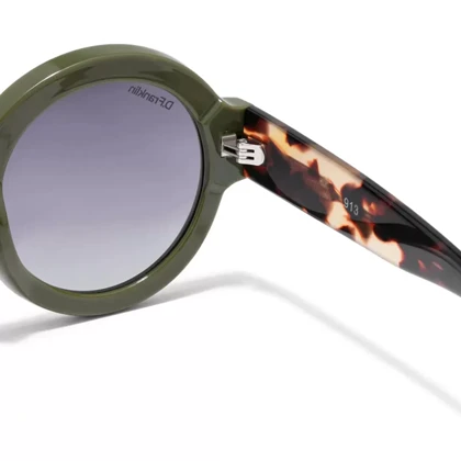 عینک آفتابی دی فرانکلین مدل D.franklin 913 Shiny Green / Gradient Smoke