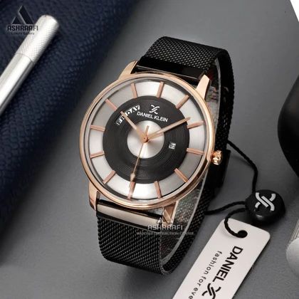 ساعت دنیل کلین بند حصیری Daniel Klein DK.1.12704.3