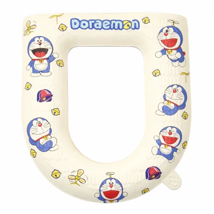 روکش فومی توالت فرنگی کد 5583(زنگوله و گربه آبی)