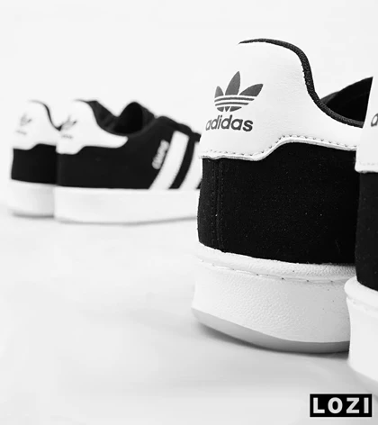 کفش کتانی مردانه مشکی ADIDAS Campus