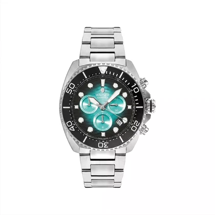 ساعت مچی واینر مردانه فلزی صفحه تیفانی کرنوگراف WA-10300-A