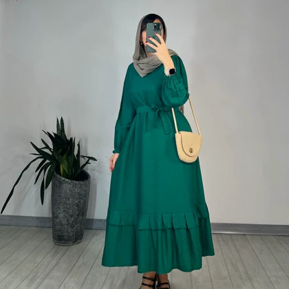 پیراهن مانتویی دل آرا 6