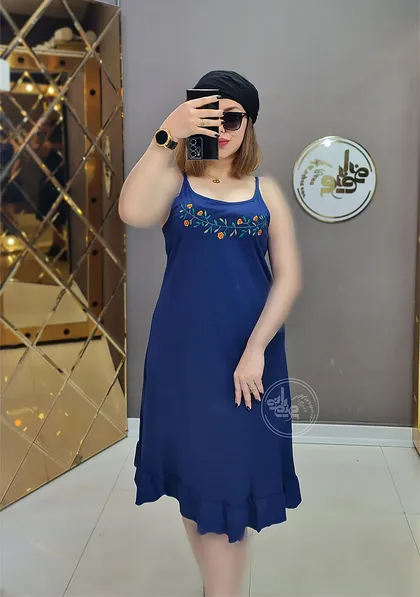 پیراهن گلدوزی نایلا