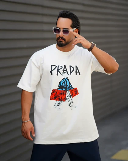 تیشرت برند PRADA