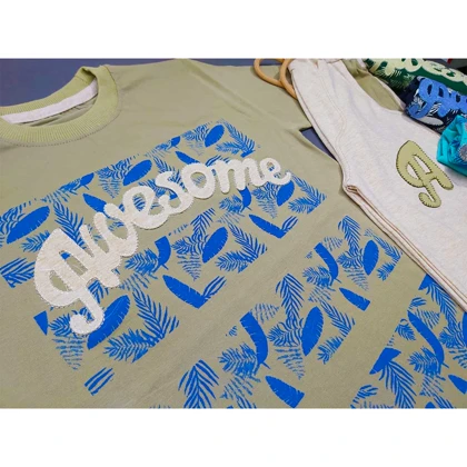 تیشرت شلوارک پسرانه AWESOME