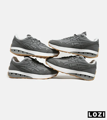 کفش کتانی مردانه خاکستری ASICS gel extreme 33