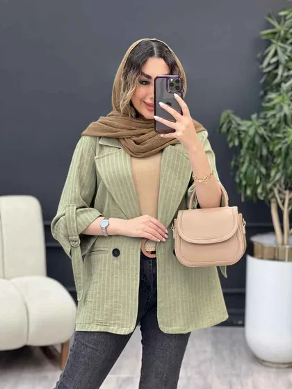 مانتو آستین سگک الیکا