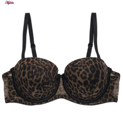 ست شورت و سوتین زنانه شارمین مدل جکدار فنردار پلنگی کد 5458-1066