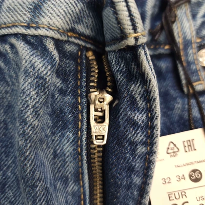 شلوار جین بگ استایل bershka بدون جنسیت کد 404