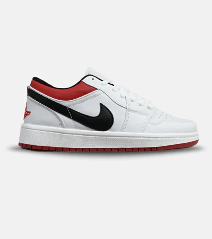 کفش کتانی مردانه سفید مشکی قرمز NIKE SB dunk Low Pro