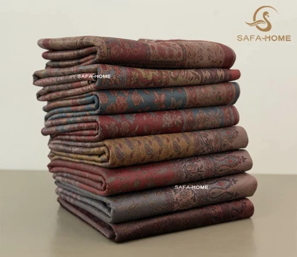 سفره رومیزی مخمل ترک سایز 100*100 سانتی متر