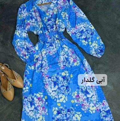 پیراهن کمرکش ماسوره کد 3106