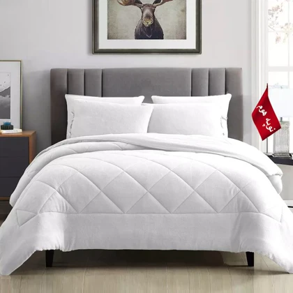 روتختی مینیمال کتان مخمل طرح لوزی