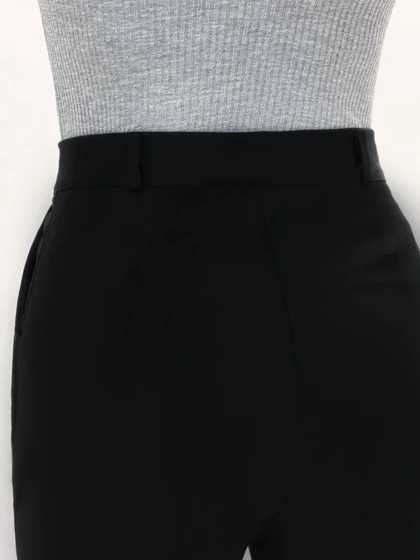 3887-شلوار بگ گاباردین یاس