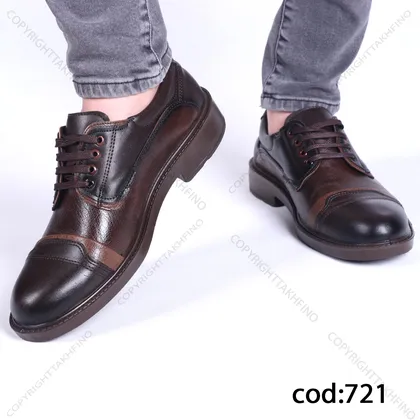 کفش بندی قهوه ای - کد 721(Tb25)