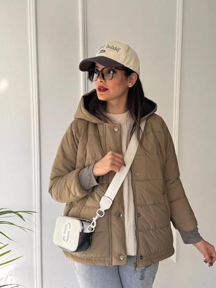 کاپشن کلاهدار سبا