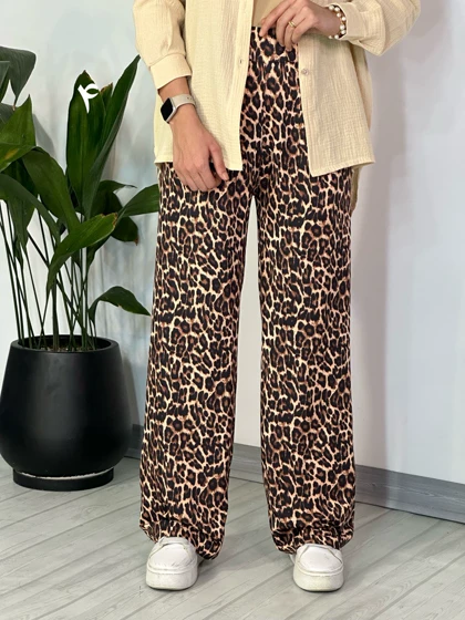 شلوار بگ طرحدار سوین