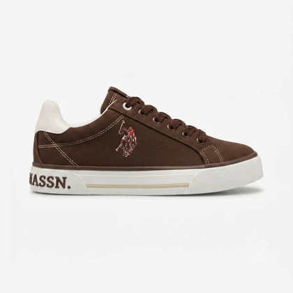 کفش کتانی ونس مدل U.S.POLO ASSN قهوه ای 295816