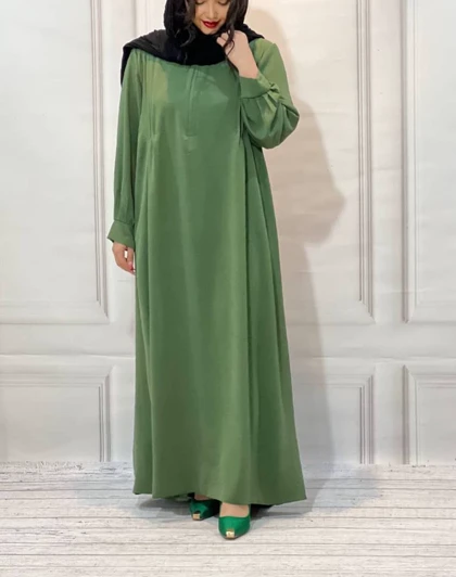 مانتو عبایی طرح ریحان