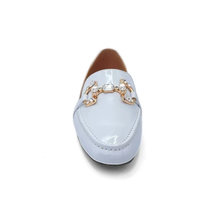 کفش کالج زنانه مدل Flat shoes - 0036_White