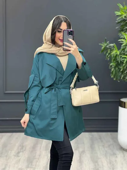 بارانی کوتاه بغل پاگن