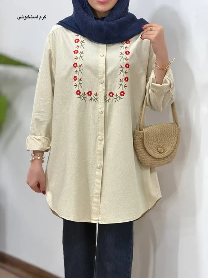 مانتو گلدوزی آیسو پرتو