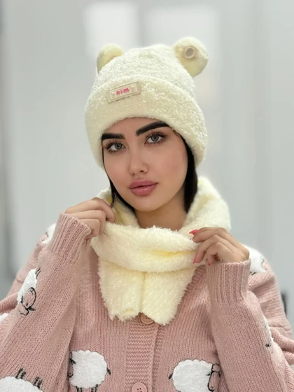 شال و کلاه استیکر مین