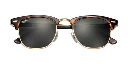 عینک آفتابی RayBan 3016 51 Clubmaster Classic Tortoise Green Classic