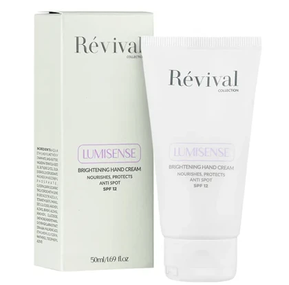 کرم روشن کننده دست SPF12 رویوال 50 میل