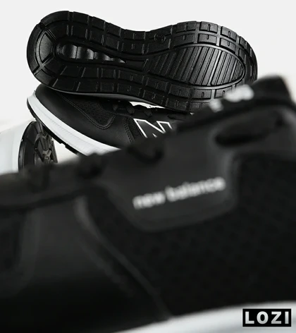کفش کتانی مردانه و زنانه مشکی سفید NEW BALANCE 860