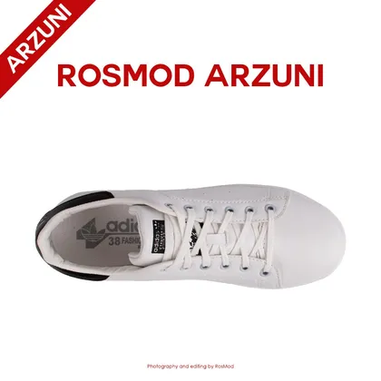 کتانی آدیداس استن اسمیت سفید مشکی - Adidas Stan Smith White/Black
