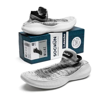 کتانی راحتی میجز جزبا طوسی ابروبادی - Jazba Mijaz Sockün Grey