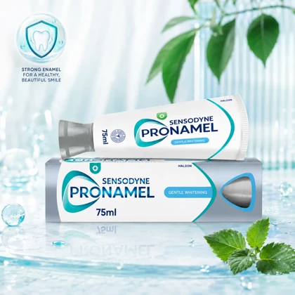 خمیر دندان سنسوداین مدل Pronamel Gentle Whitening سفید کننده 75ml
