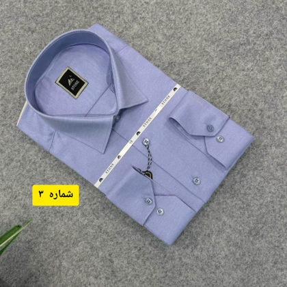 پیراهن ساده تک‌رنگ قواره کلاسیک استین بلند_ پارچه فلورا درجه یک
