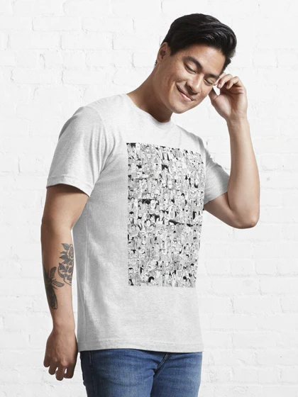 تیشرت One Punch Man طرح لوگو cool hero caped number ones baldy funny کد 207599