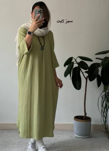 پیراهن مانتویی ساحل 8
