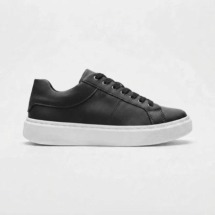 کفش کتانی ونس برشکا Soft Black زیره سفید کد 295938
