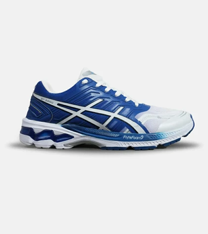 کفش کتانی مردانه آبی سفید ASICS GT 2000