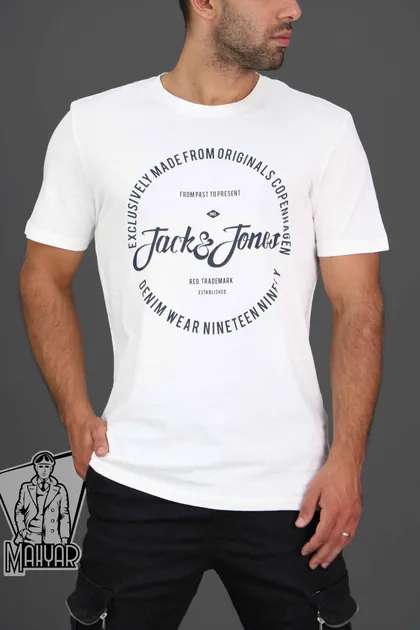 تیشرت آستین کوتاه JACK & JONES