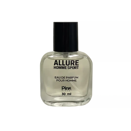 عطر جیبی مردانه پینک ویژوآل مدل Allure Homme Sport حجم 30 میلی لیتر