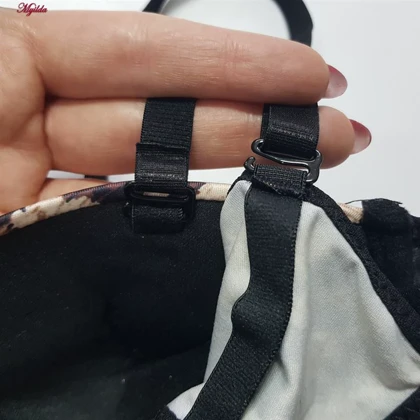 ست شورت و سوتین زنانه ماییلدا مدل اسفنجی نیم جک پایه بلند هارنس دار کد 5460-813