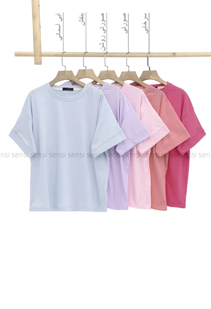 تیشرت باکسی ساده