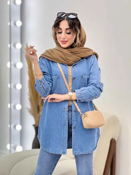 مانتو جین کاغذی سالومه