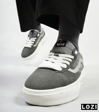 کفش اسنیکرزمردانه طوسی سیر ونس VANS