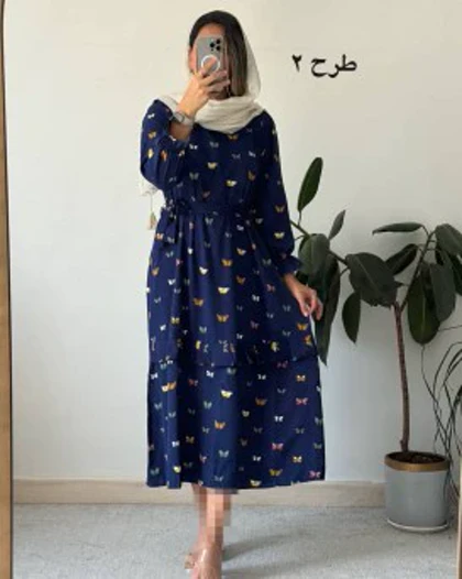 پیراهن مانتویی نارین 4